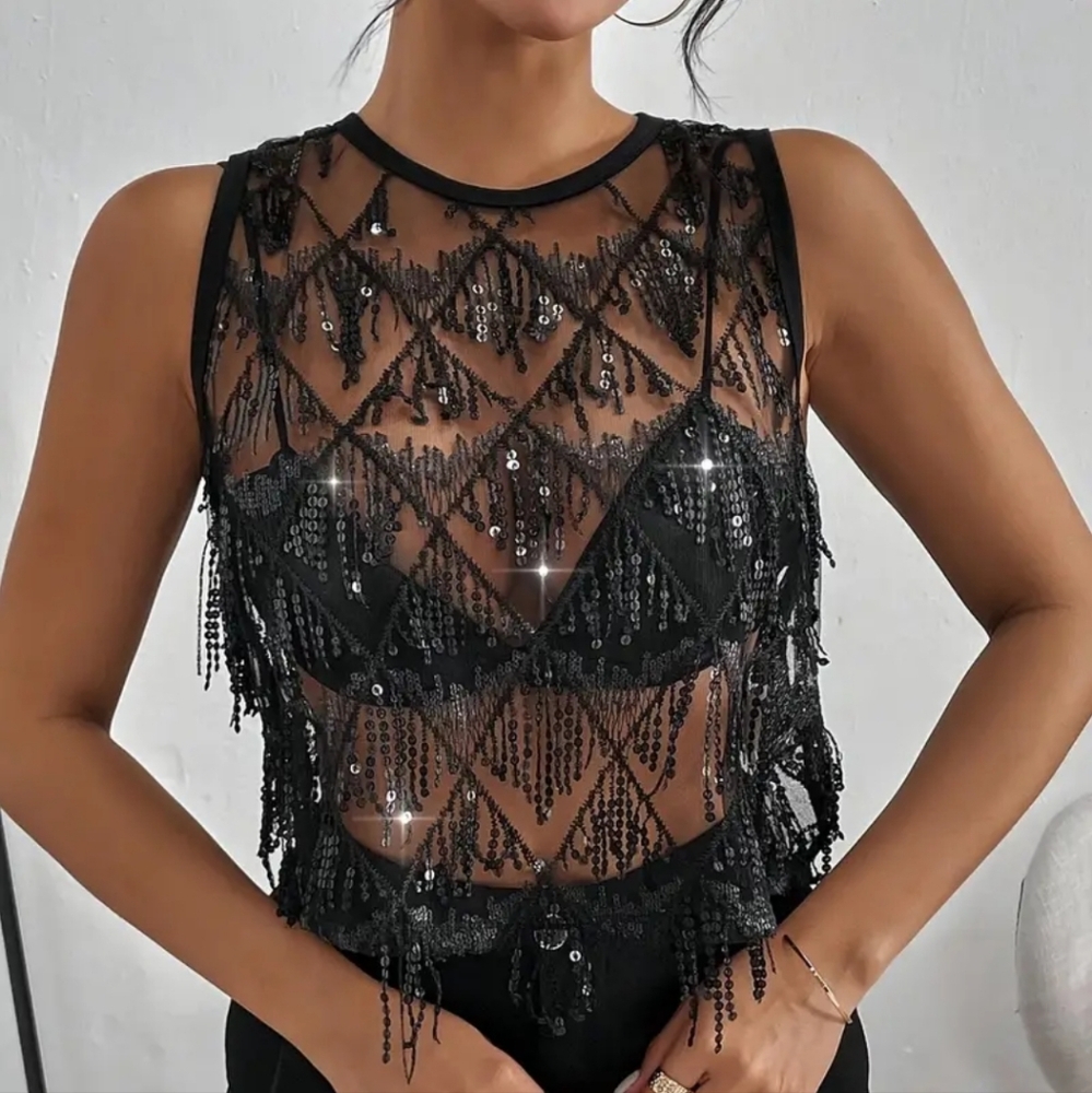 Sequin Top